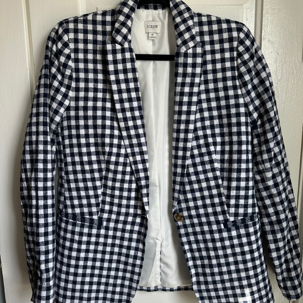 J Crew | Linen-Blend Blazer